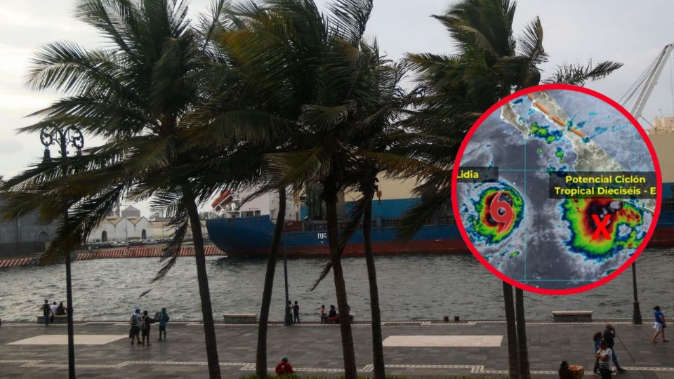 La tormenta tropical Lidia, casi un huracán, y el ciclón Max afectará enormemente el sur del país