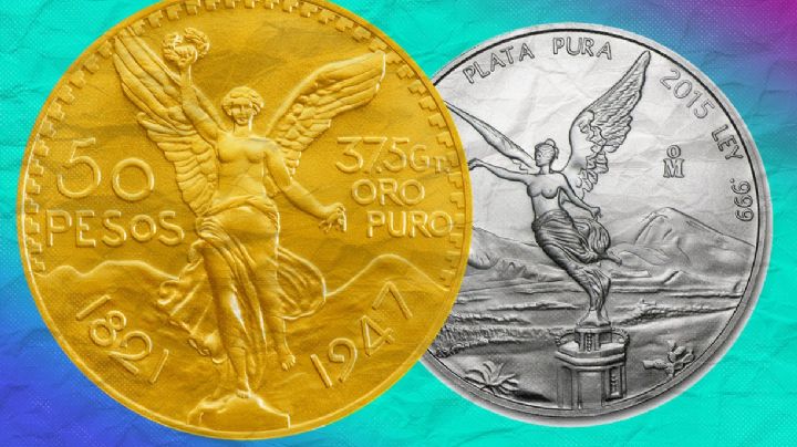 Precio de las monedas de oro y plata en México hoy martes 10 de octubre