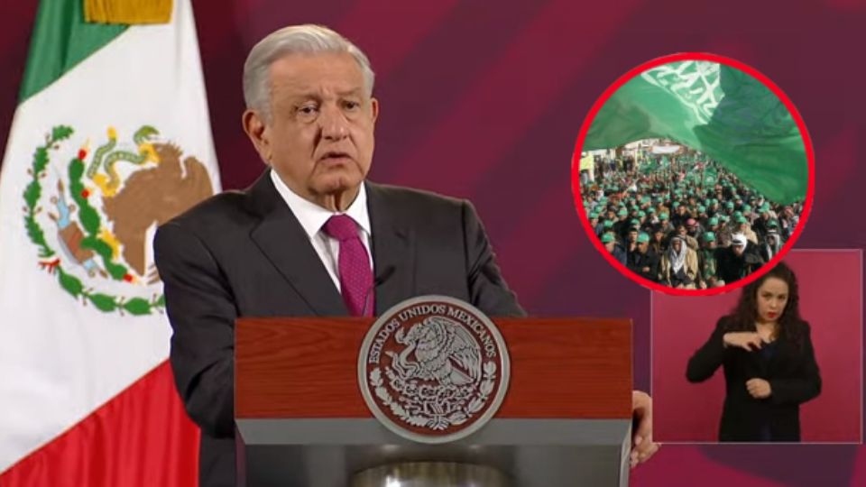 El presidente mexicano recordó como la guerra y la violencia no son la respuesta, pidiendo mediar el acto con el diálogo