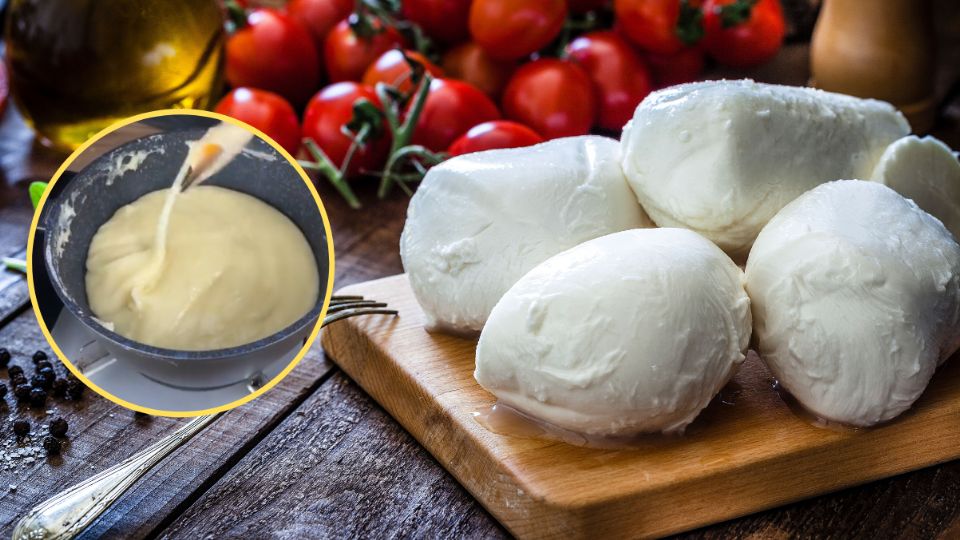 Queso mozzarella