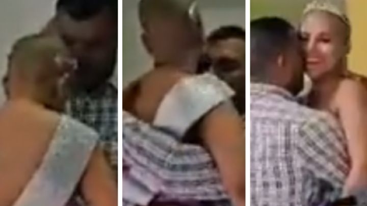 Quinceañera con cáncer y muletas conmueve al bailar vals con su padre I VIDEO
