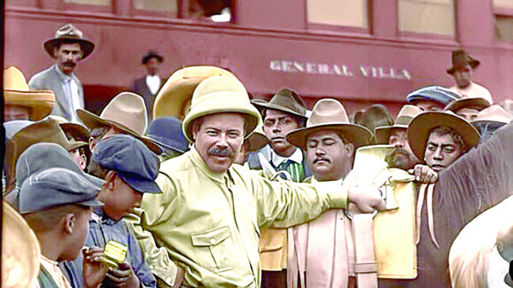 Revolución Mexicana: exponen fotos a color en el Museo Sitio del Ferrocarril