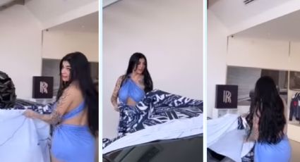 'Gracias a mis novios': Karely Ruiz presume auto de 3 mdp y así responde a sus haters I VIDEO