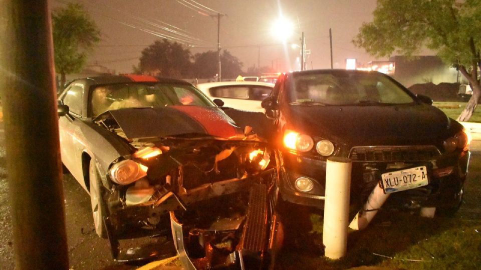 El accidente en la colonia Madero dejó cuantiosos daños materiales.