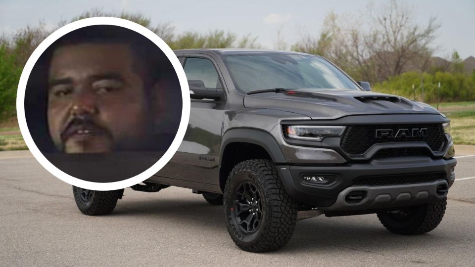 Este hombre es buscado por la desaparición de una Dodge Ram