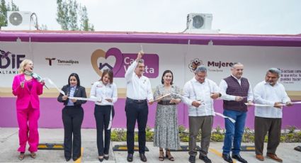 Américo Villarreal inauguró la segunda Casa Violeta en Altamira