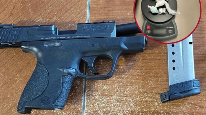 Detienen a peligrosos individuos con arma y drogas en la Carretera 83