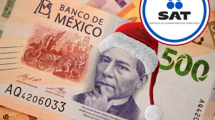 Si te dan aguinaldo, ¿cuánto dinero te quita el SAT?