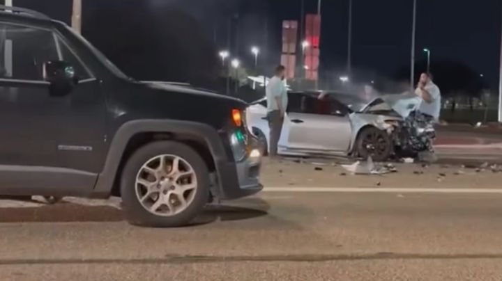 Hombre alcoholizado causa grave choque en Laredo; hay heridos