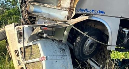 Fatal accidente entre autobús y camión en carretera deja 6 muertos y 20 heridos