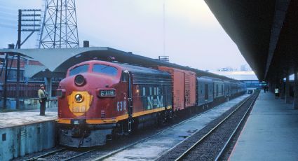 Los inolvidables días cuando la gente viajaba en tren en México