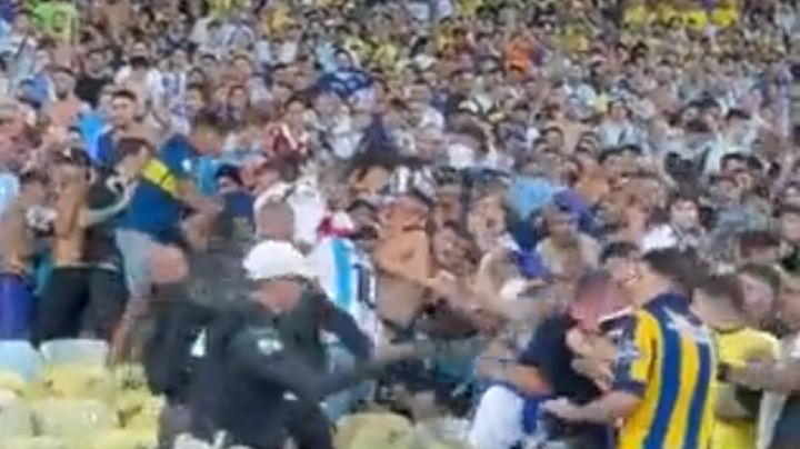 Aficionados y policía manchan fiesta del Brasil-Argentina en el Estadio Maracaná