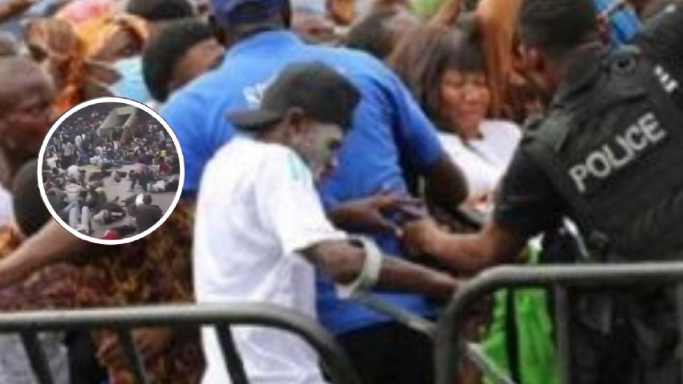 Nuevamente en un estadio y en la República del Congo