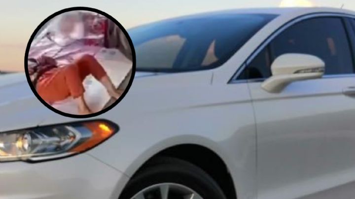 Mujer sobrevive luego de que auto le pasa por encima del pecho I VIDEO