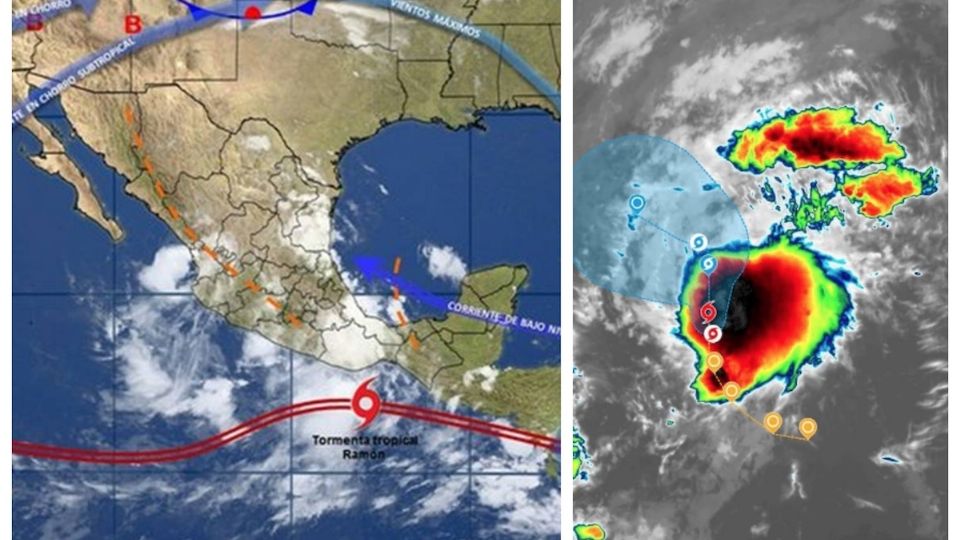 La tormenta tropical 'Ramón' no representa hasta el momento un peligro.