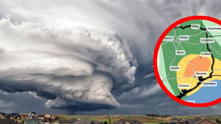 ALERTA: Pronostican tormentas severas y tornados en Houston