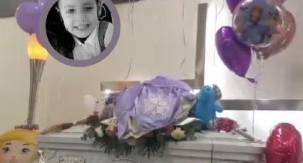 Desgarrador funeral a niña de 5 años que murió atropellada; le cumplen su último deseo
