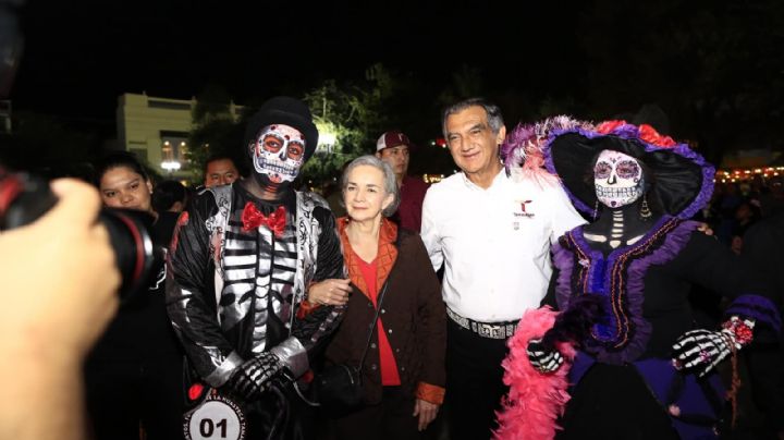 Recupera Tamaulipas tradiciones; gobernador vive fiesta en Palacio de Gobierno