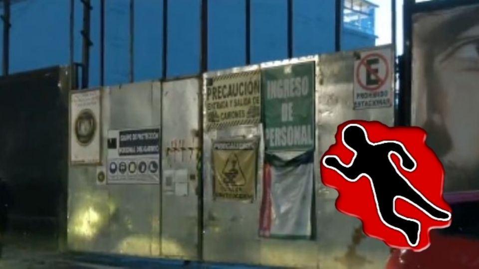 Fueron los trabajadores, quienes entrando en su turno matutino, se encontraron con el cuerpo del hombre