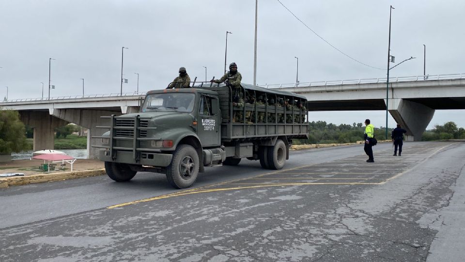 Llegaron más militares a Nuevo Laredo