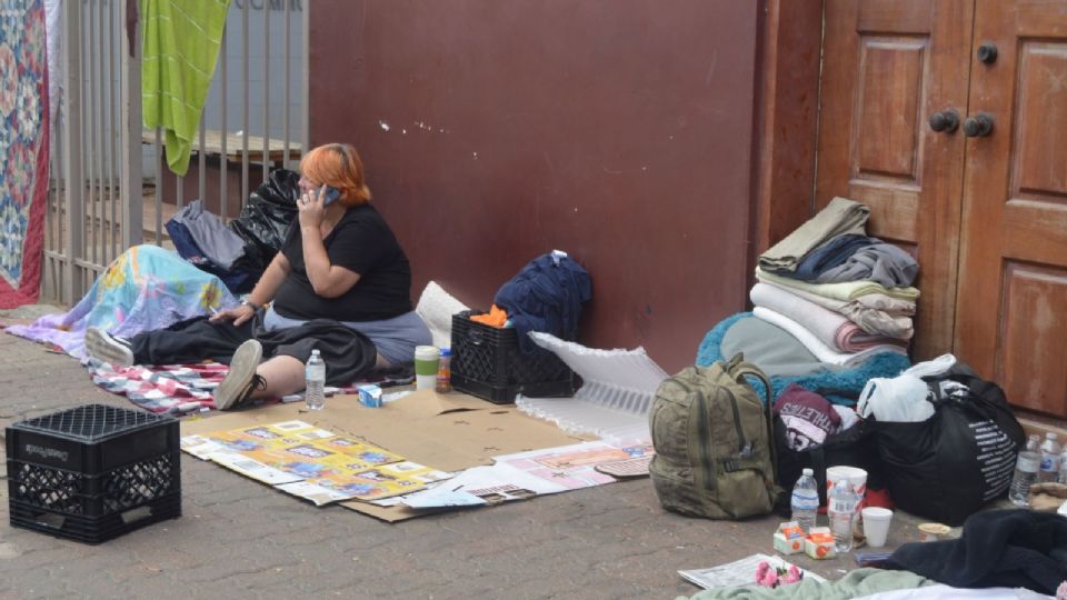 En Laredo, hay muchas personas que están sin hogar