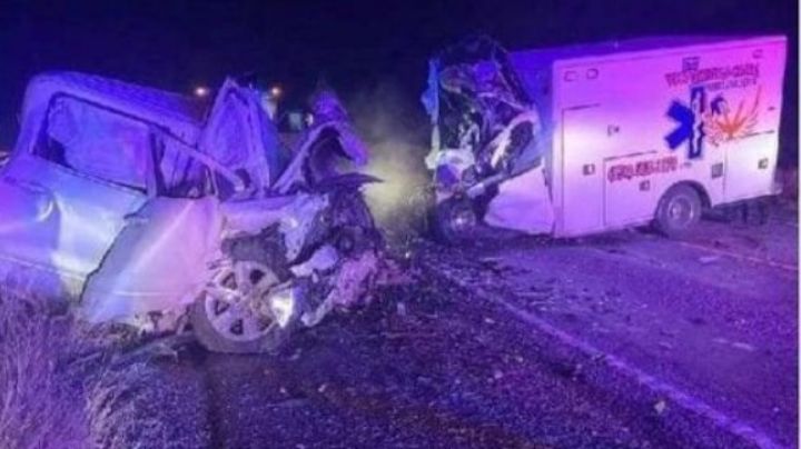 Fallecidos de choque entre ambulancia y camioneta eran de Zapata, Texas