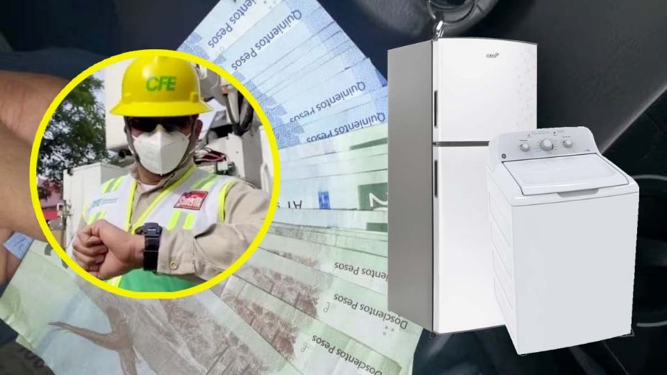 CFE podría pagar por tus electrodomésticos dañados de tu hogar