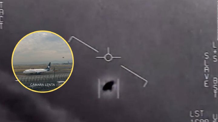 Captan extraño objeto volando sobre el Aeropuerto Internacional de Ciudad de México | VIDEO