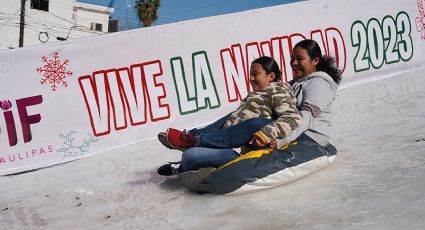 Resbaladero de hielo está listo para el deleite de las familias neolaredenses