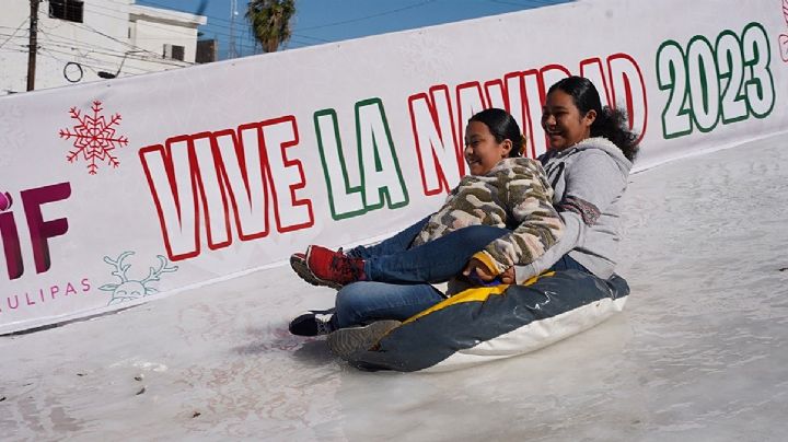 Resbaladero de hielo está listo para el deleite de las familias neolaredenses