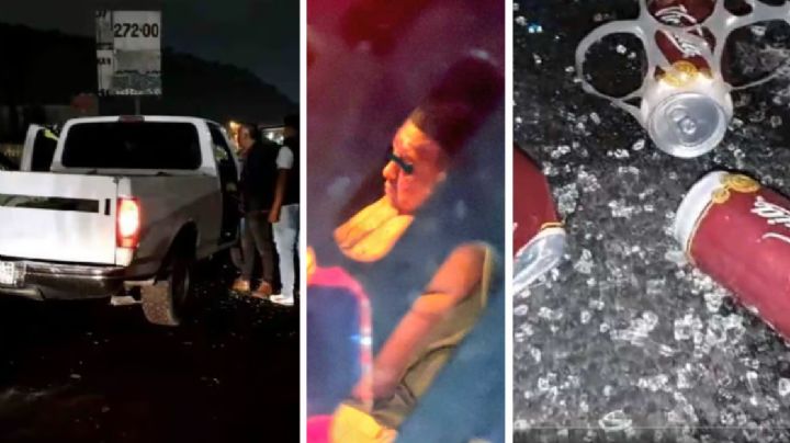 Filtran imágenes del hombre que arrolló a peregrinos en la México-Puebla; estaba ebrio | VIDEO