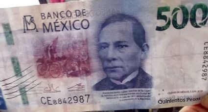 Reportan comerciantes billetes de 500 y 1,000 pesos falsos; así puedes identificarlos