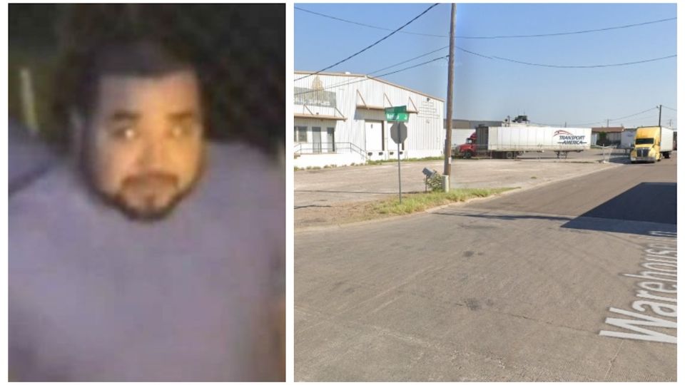 Este hombre es buscado en Laredo en relación con un robo en bodega.