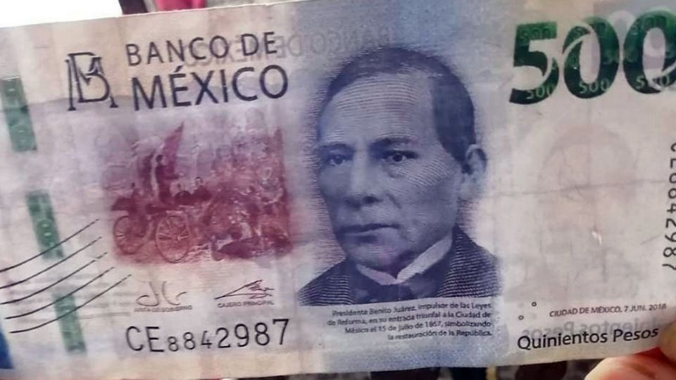 Alertan por billetes falsos