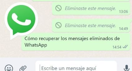 Whatsapp: Así puedes ver los mensajes eliminados de los chats