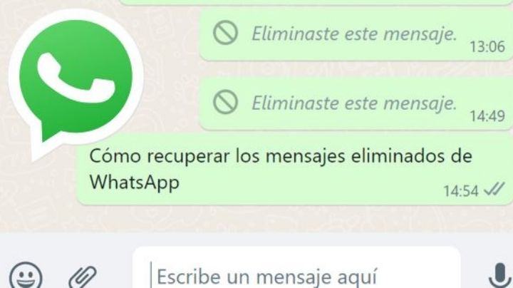Whatsapp: Así puedes ver los mensajes eliminados de los chats