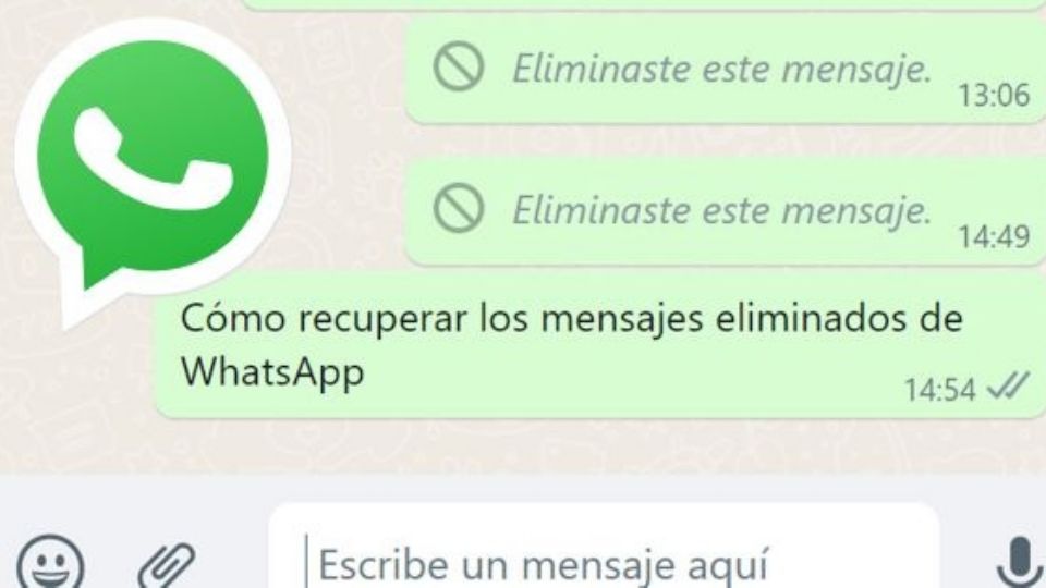 Si no te quieres quedar con la duda de qué decía ese mensaje borrado, ve esta buena opción