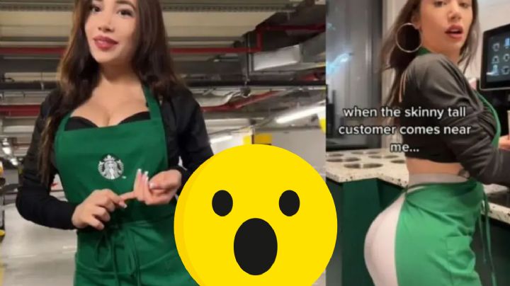 Hermosa barista de Starbucks se vuelve viral en TikTok y aumenta las ventas de su sucursal | VIDEO