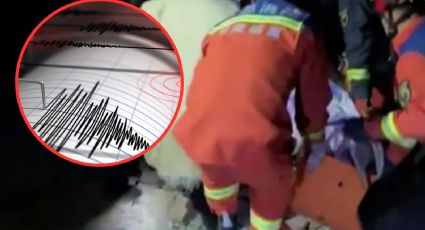 Sacude terremoto de 6.2 grados a China; hay más de 100 muertos y 200 heridos | VIDEO