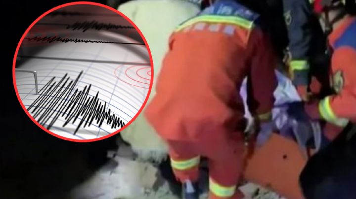 Sacude terremoto de 6.2 grados a China; hay más de 100 muertos y 200 heridos | VIDEO