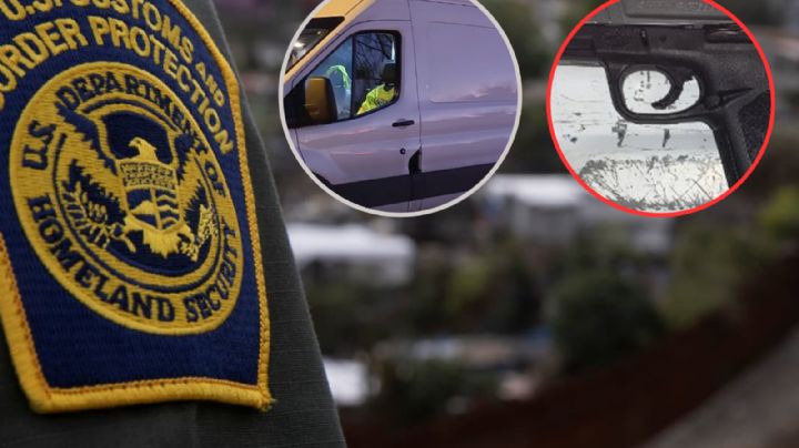 Detienen a chofer armado con 3 indocumentados cerca de Laredo