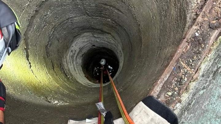 Niña de 8 años cae a una noria a 25 metros de profundidad I FOTOS