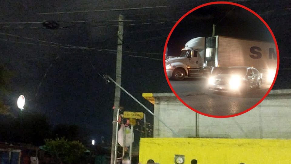 Esta vivienda terminó dañada por el tráiler