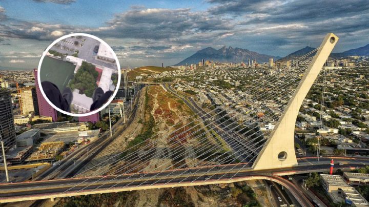 Creador de contenido burla vigilancia y sube a Puente Atirantado en Monterrey | VIDEO