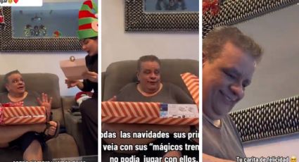 Don Lalo recibe regalo que soñó hace 55 años en su niñez y todos lloran de emoción | VIDEO
