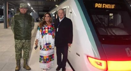 Tren Maya: así estrenó AMLO el segundo tramo de Campeche a Palenque