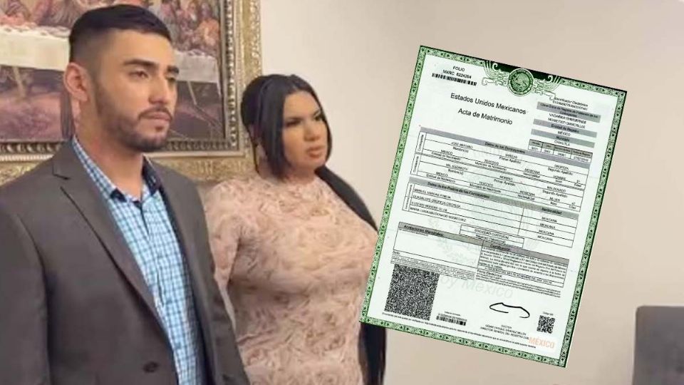 Asi fue la boda civil de Kimberly La Más Preciosa