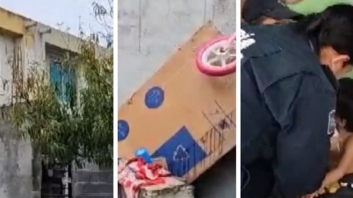 Rescatan a seis niños abandonados y en estado de desnutrición I VIDEO