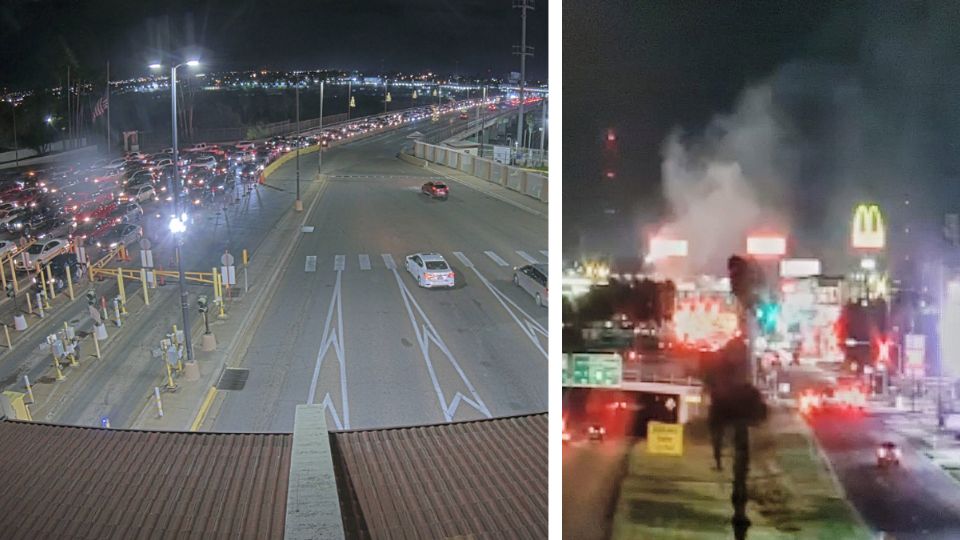 Vehículo se incendia en el Puente 2