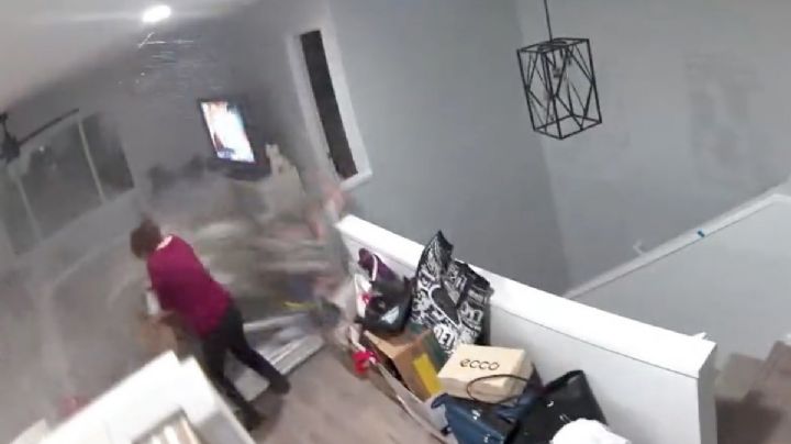 Enorme roca atraviesa casa en Hawái  y casi aplasta a mujer | VIDEO